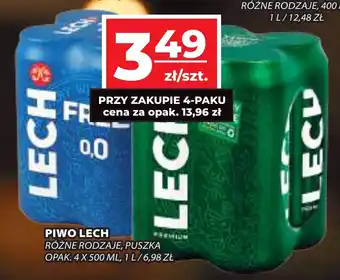 Top Market PIWO LECH 500 ML oferta