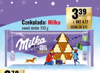 Eurocash Czekolada Milka sweet winter 100 g oferta