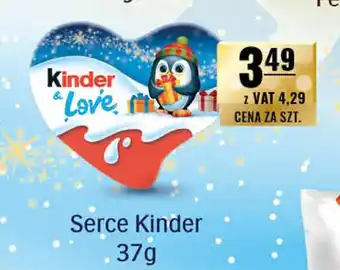 Eurocash Serce Kinder 37g oferta
