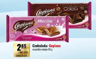 Eurocash Czekolada Goplana 90g oferta