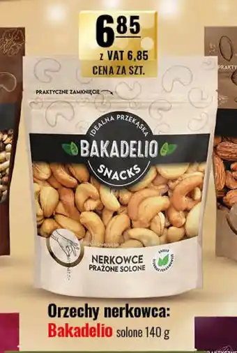 Eurocash Orzechy nerkowca Bakadelio solone 140 g oferta