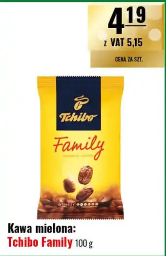 Eurocash Kawa mielona Tchibo Family 100 g oferta