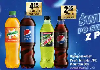 Eurocash Napój gazowany Pepsi Mirinda 7UP 0,5l oferta