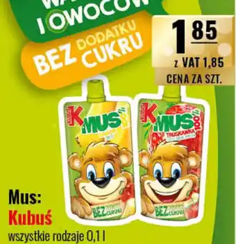 Eurocash Mus Kubuś 0,1l oferta