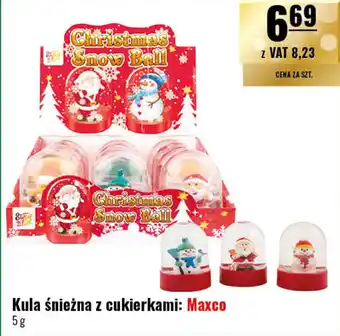 Eurocash Kula śnieżna z cukierkami Maxco 5g oferta