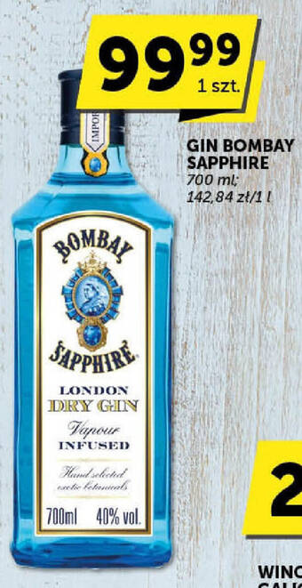 Euro Sklep GIN BOMBAY SAPPHIRE 700 ml oferta
