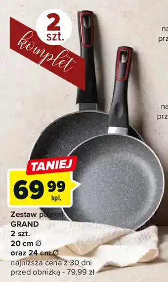 Zestaw patelni GRAND 2szt.