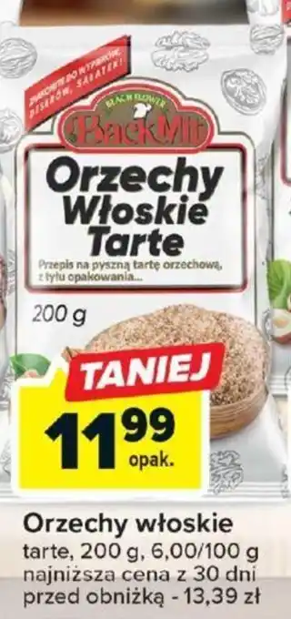 Carrefour Orzechy Włoskie Tarte 200g oferta
