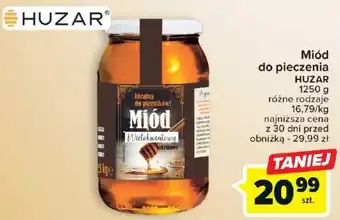 Miód do pieczenia HUZAR 1250g