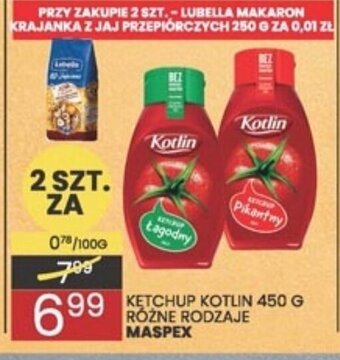 Wafelek Ketchup Kotlin 450g oferta