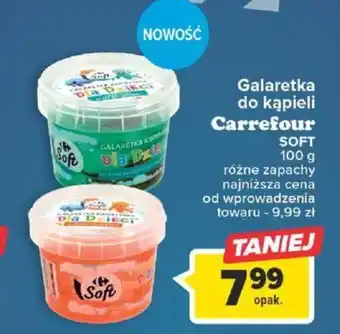 Carrefour Galaretka do kąpieli Carrefour SOFT 100 g oferta