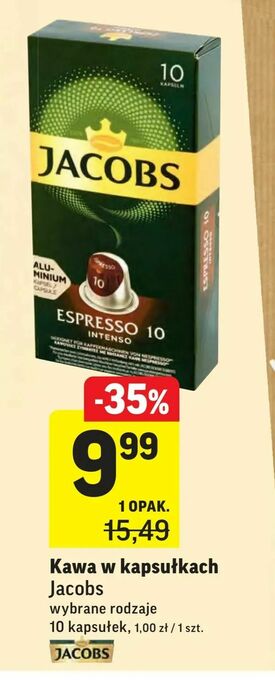 Intermarche Kawa w kapsułkach oferta