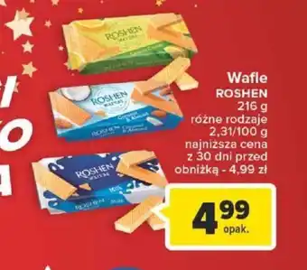 Carrefour Wafle ROSHEN 216 g oferta