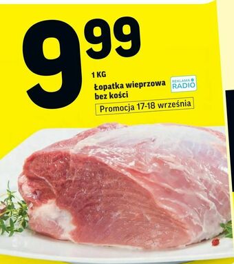 Intermarche Łopatka wieprzowa bez kości oferta