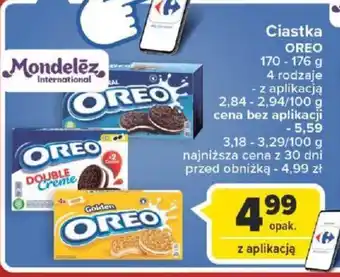 Carrefour Ciastka OREO 170-176 g oferta