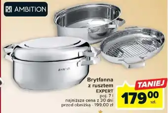 Carrefour Brytfanna z rusztem EXPERT oferta