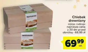 Carrefour Chlebak drewniany oferta