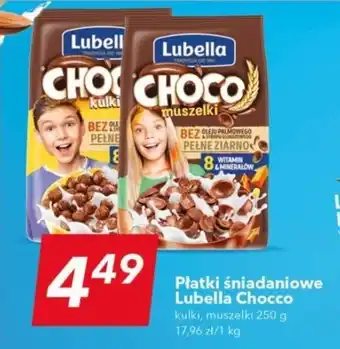 Lewiatan Płatki śniadaniowe Lubella Chocco kulki, muszelki 250 g oferta