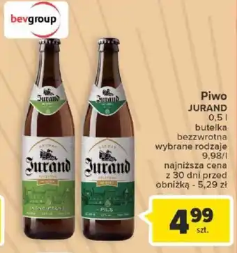 Carrefour Piwo JURAND 0,5l oferta