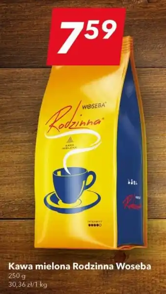 Lewiatan Kawa mielona Rodzinna Woseba 250g oferta