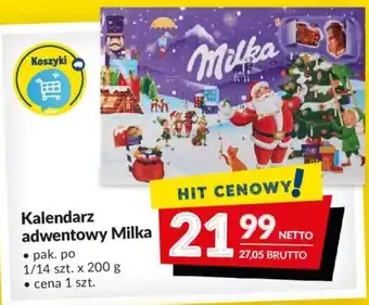 Makro Kalendarz adwentowy Milka 200g oferta
