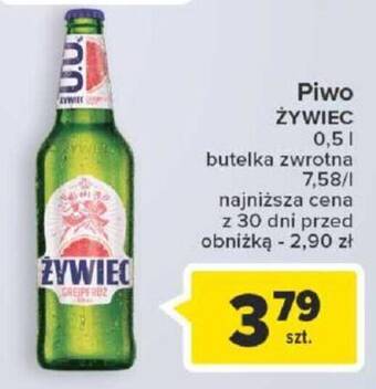 Carrefour Piwo ŻYWIEC 0,5l oferta