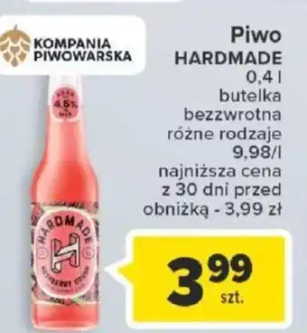Carrefour Piwo HARDMADE 0,4l oferta