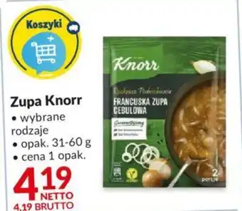 Makro Zupa Knorr 31-60g oferta