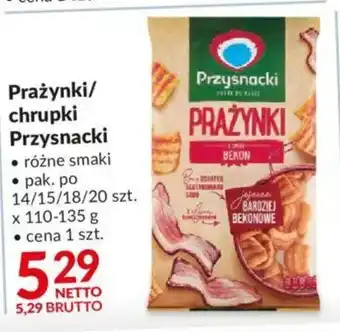 Makro Prażynki / chrupki Przysnacki 110-135 g oferta