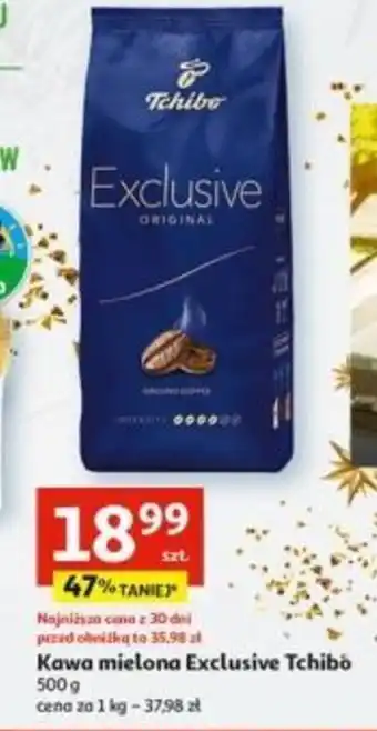 Auchan Kawa mielona Exclusive Tchibo 500 g oferta