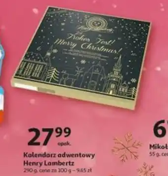Auchan Kalendarz adwentowy Henry Lambertz 290 g oferta