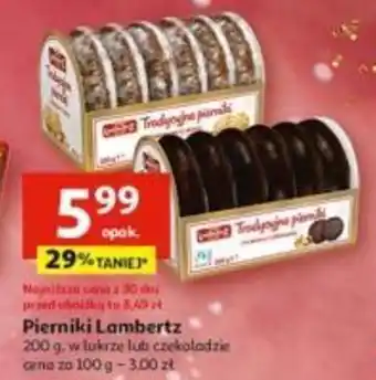 Auchan Pierniki Lambertz 200 g oferta