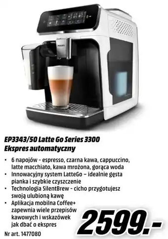 Media Markt Ekspres do kawy philips oferta