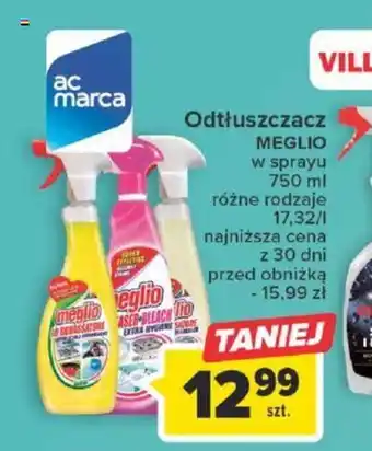Carrefour Odtłuszczacz MEGLIO 750ml oferta