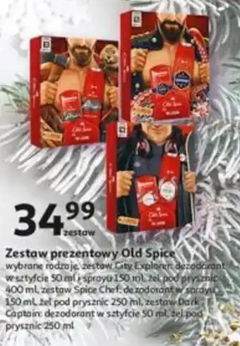 Auchan Zestaw prezentowy Old Spice oferta