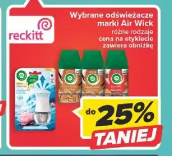 Carrefour Wybrane odświeżacze marki Air Wick oferta
