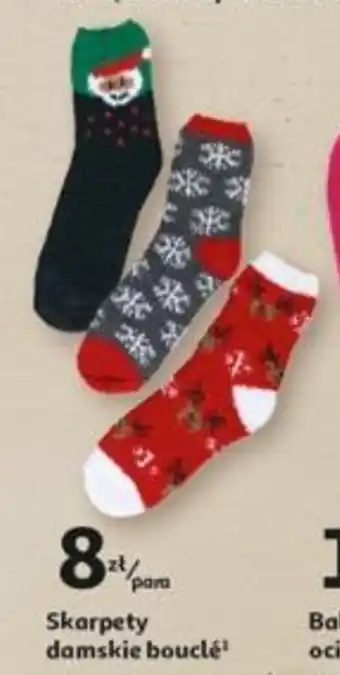 Auchan Skarpety damskie bouclé oferta