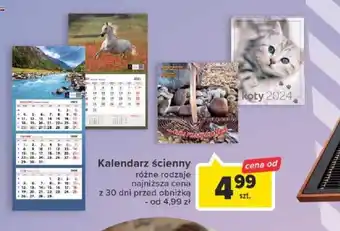 Carrefour Kalendarz ścienny oferta