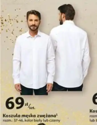 Auchan Koszula męska zwężana oferta