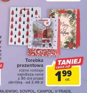 Carrefour Torebka prezentowa oferta