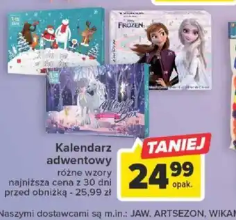 Carrefour Kalendarz adwentowy oferta