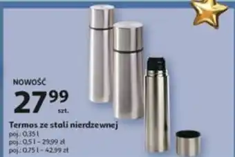 Auchan Termos ze stali nierdzewnej oferta