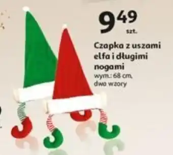 Auchan Czapka z uszami elfa i długimi nogami oferta