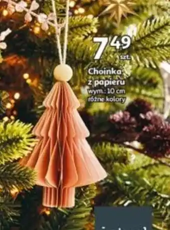 Auchan Choinka z papieru oferta