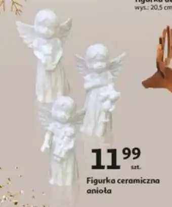 Auchan Figurka ceramiczna anioła oferta