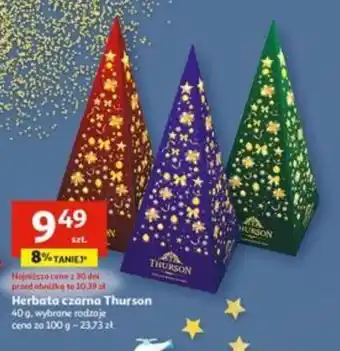 Auchan Herbata czarna Thurson 40 g oferta