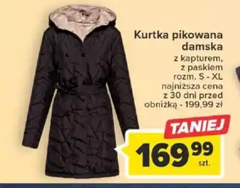 Carrefour Kurtka pikowana damska rozmiar S- XL oferta