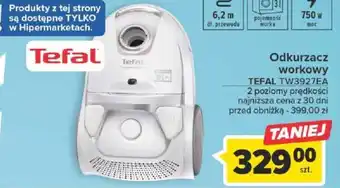 Carrefour Odkurzacz workowy TEFAL TW3927EA oferta