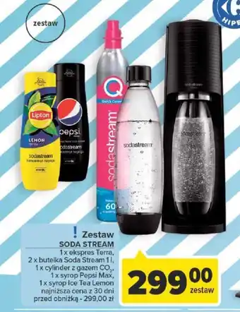 Carrefour Zestaw SODA STREAM oferta
