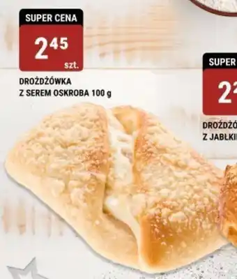 DROŻDŻÓWKA Z SEREM OSKROBA 100 g
